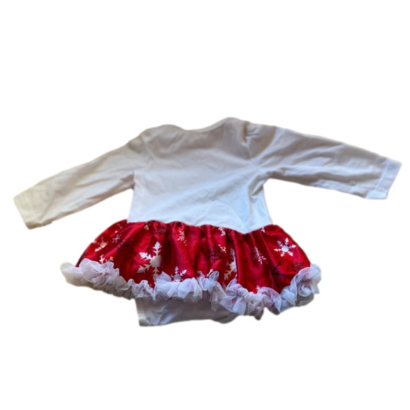 3/$20 6-9 month Santa tutu dress 73/48 size Christmas - Picture 3 of 3